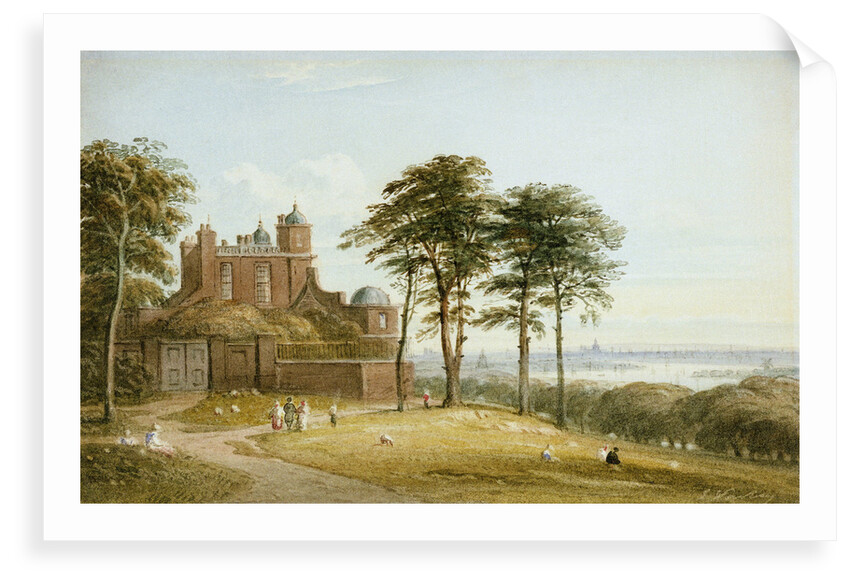The Royal Observatory, Greenwich by John Varley