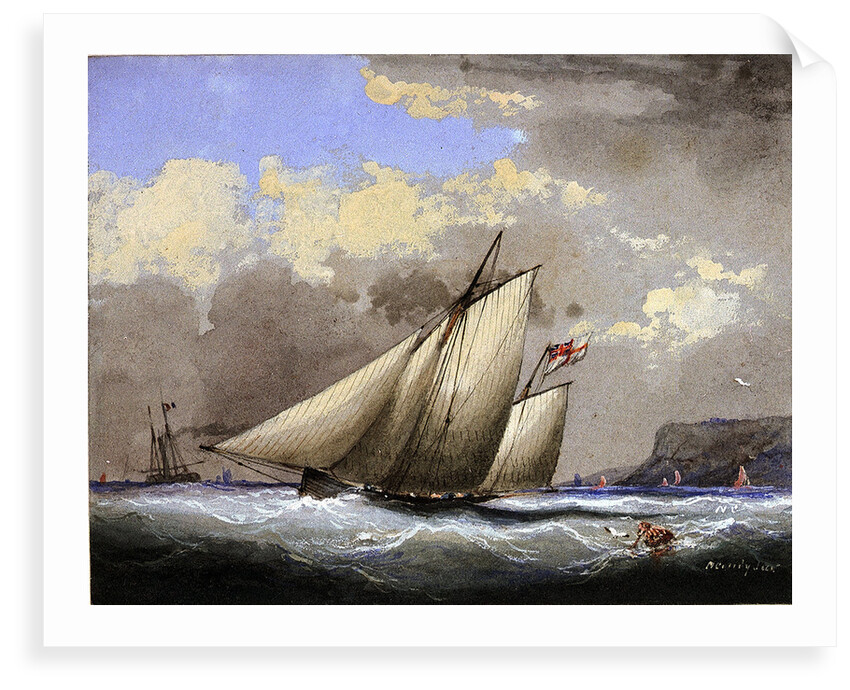 A yawl by Nicholas Condy