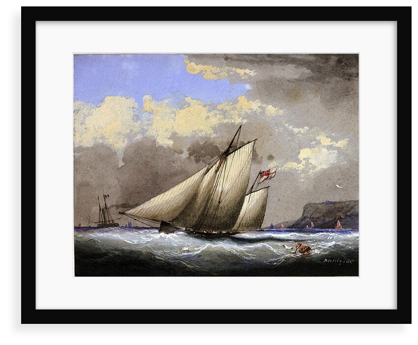 A yawl by Nicholas Condy