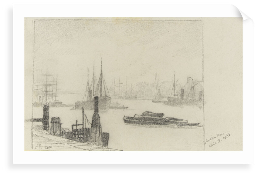 Customs Wharf by Hawes Turner