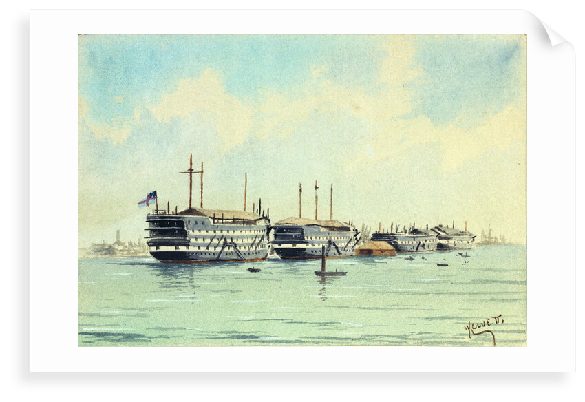 HMS 'Excellent' Gunnery School by William Cluett