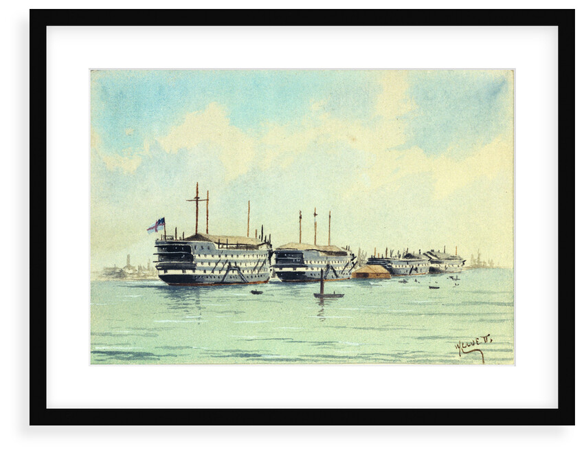 HMS 'Excellent' Gunnery School by William Cluett