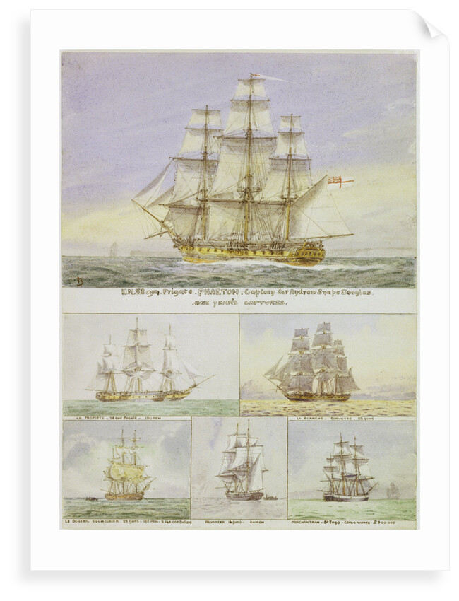 HMS 'Phaeton' by Irwin Bevan