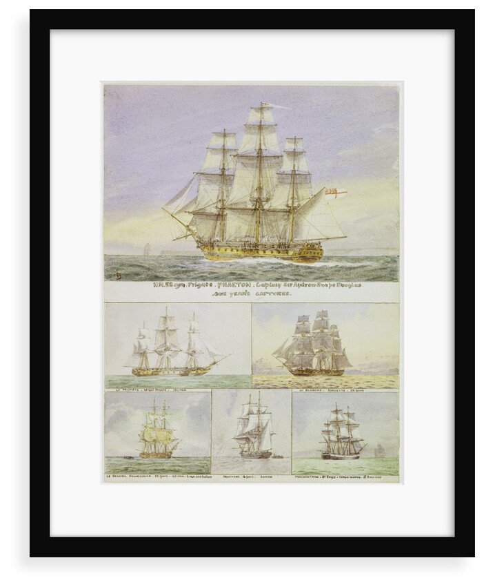 HMS 'Phaeton' by Irwin Bevan
