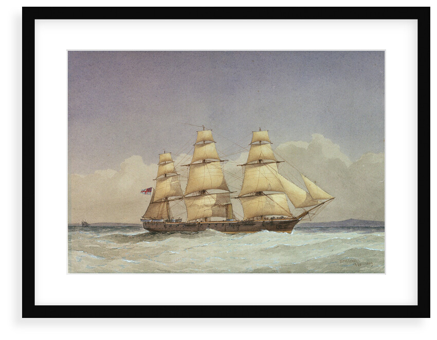 HMS 'Volage' by William Frederick Mitchell