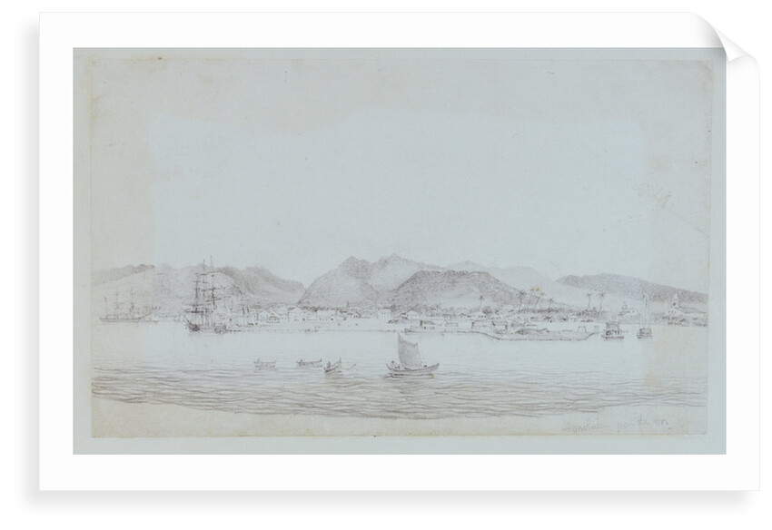 Honolulu from the Hr by British School