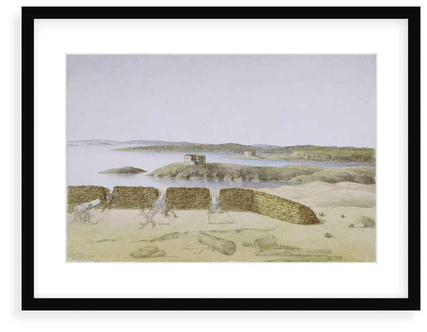 Bomarsund, Breaching Fort Nottick, August 18th '54 by Col. Durnford