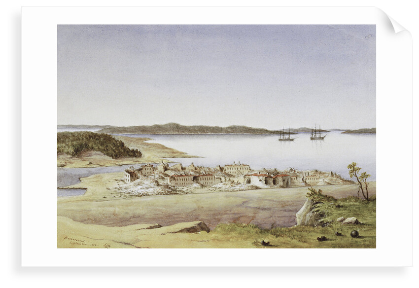Bomarsund, August 1854 by Col. Durnford