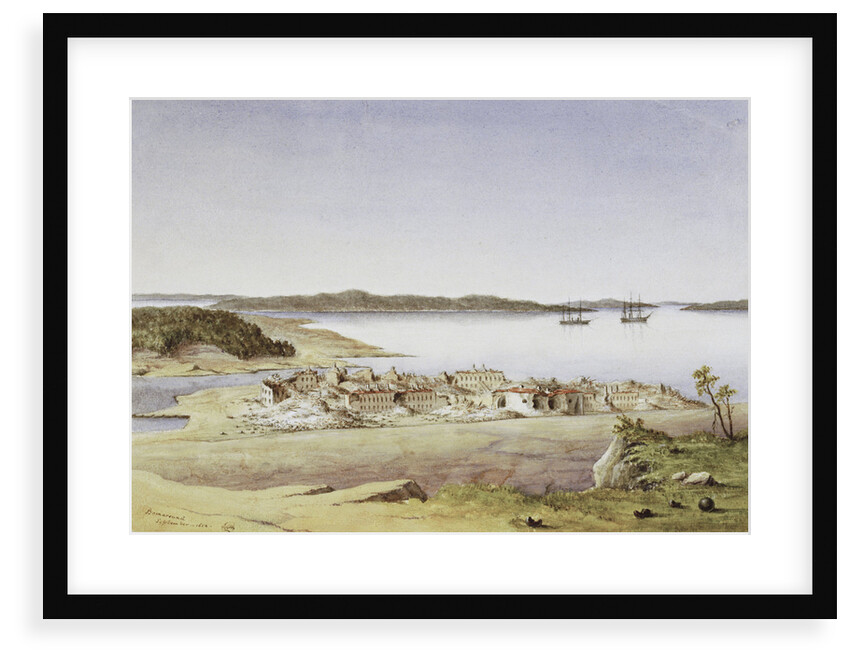 Bomarsund, August 1854 by Col. Durnford