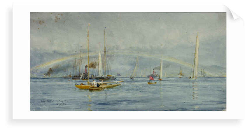 Before the start, Rothesay Bay by William Lionel Wyllie