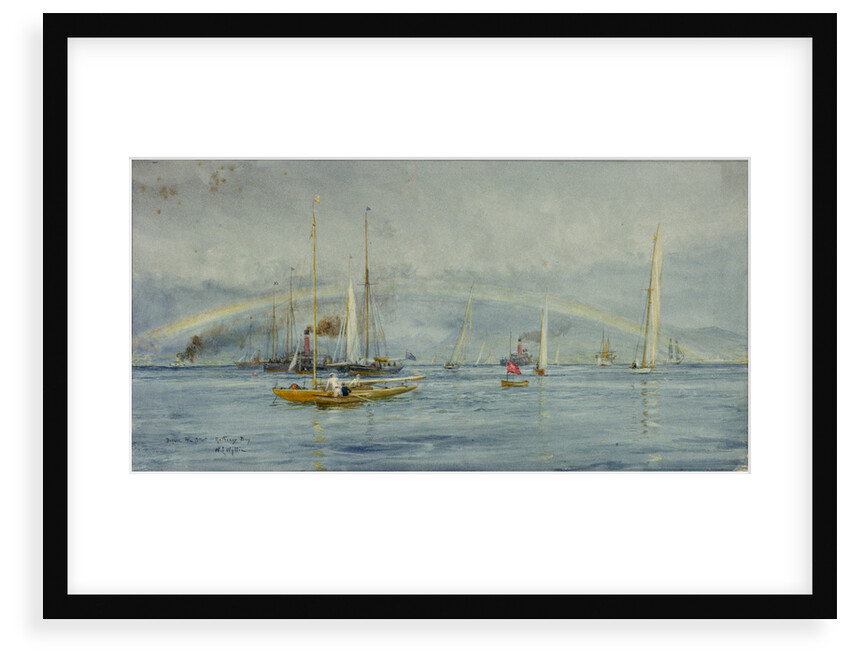 Before the start, Rothesay Bay by William Lionel Wyllie