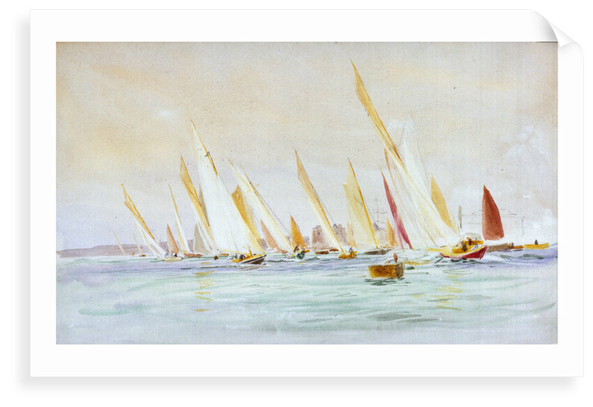 Yachts, Southsea by William Lionel Wyllie