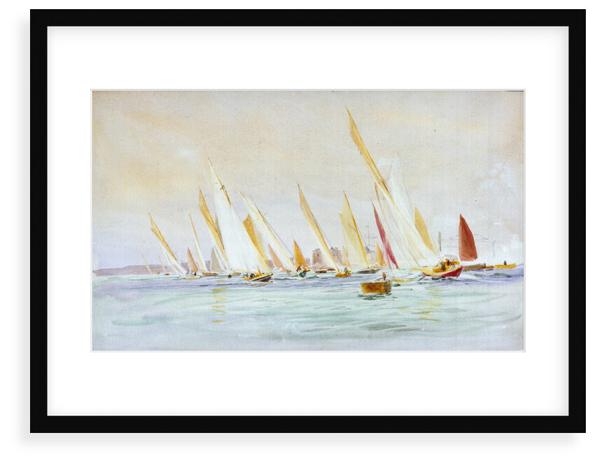 Yachts, Southsea by William Lionel Wyllie