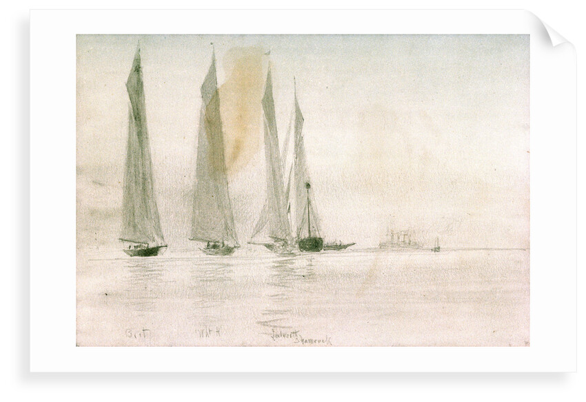 Big Yachts by William Lionel Wyllie