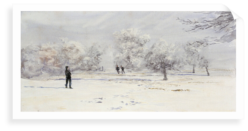 Snow covered by William Lionel Wyllie