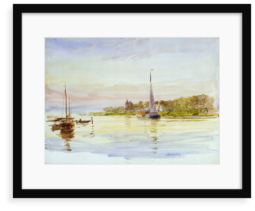 Unidentified marine scene by William Lionel Wyllie
