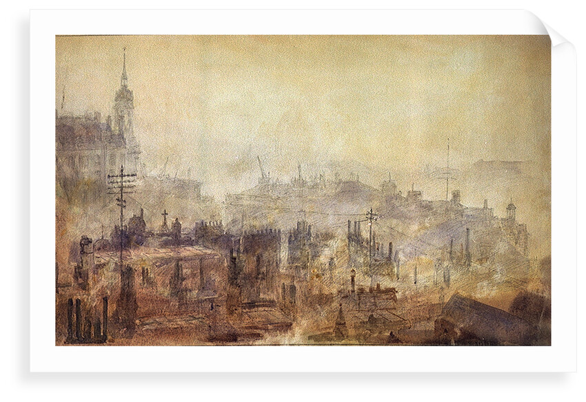 Roofs of London by William Lionel Wyllie