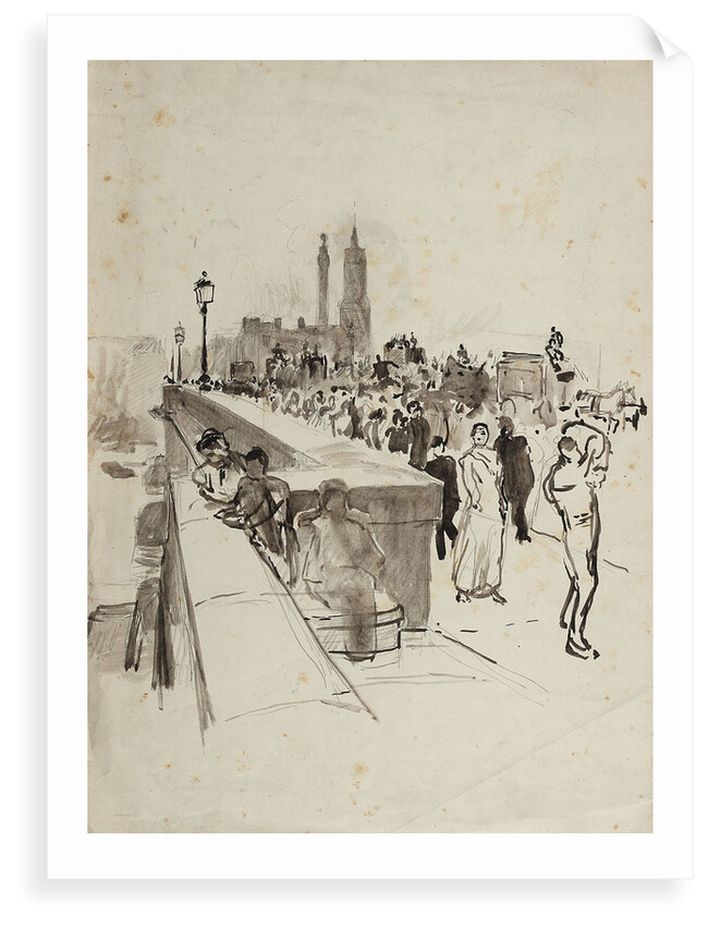 Bridge by William Lionel Wyllie