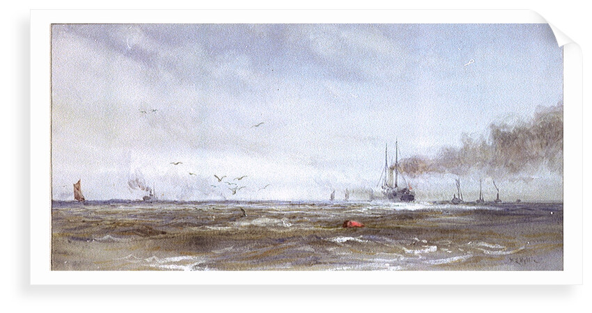 Sea Reach, Thames by William Lionel Wyllie