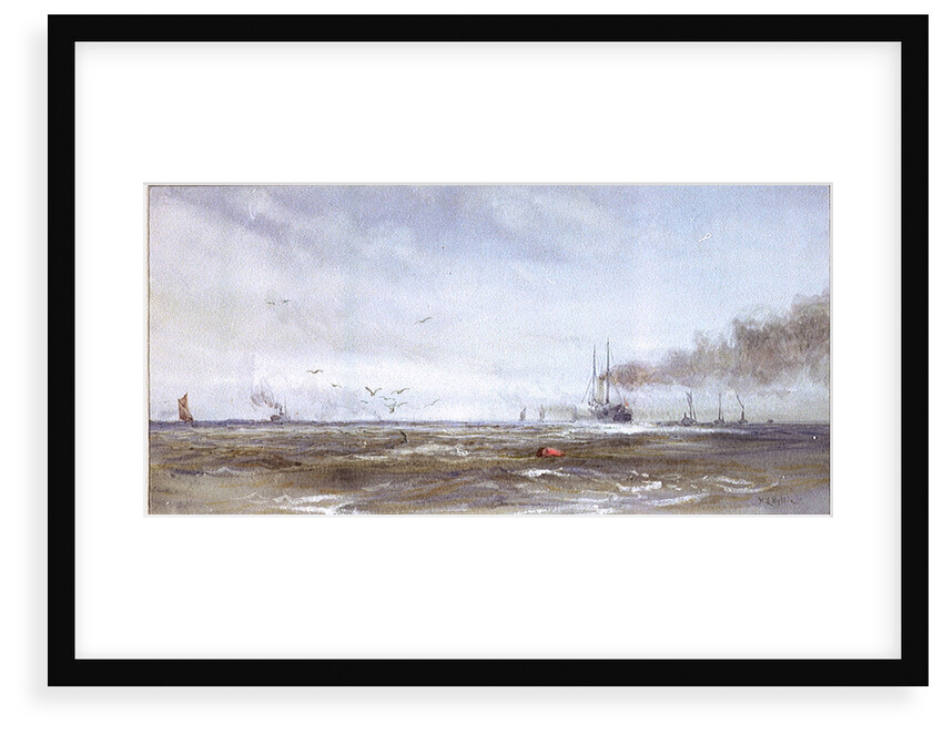 Sea Reach, Thames by William Lionel Wyllie