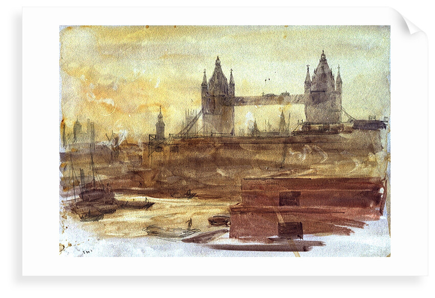 Tower Bridge by William Lionel Wyllie