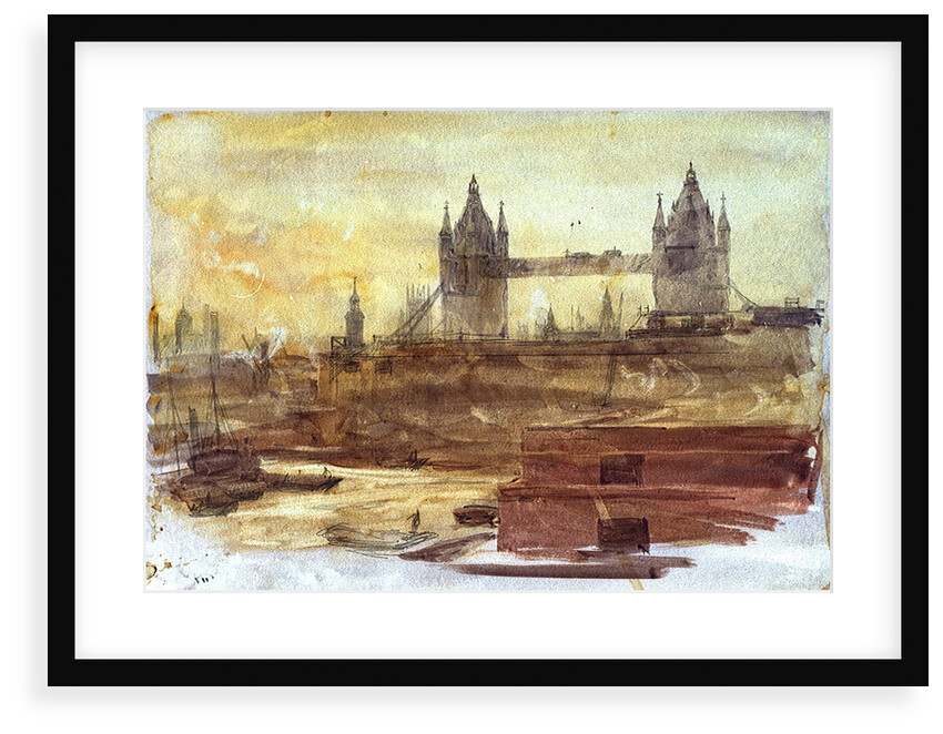 Tower Bridge by William Lionel Wyllie