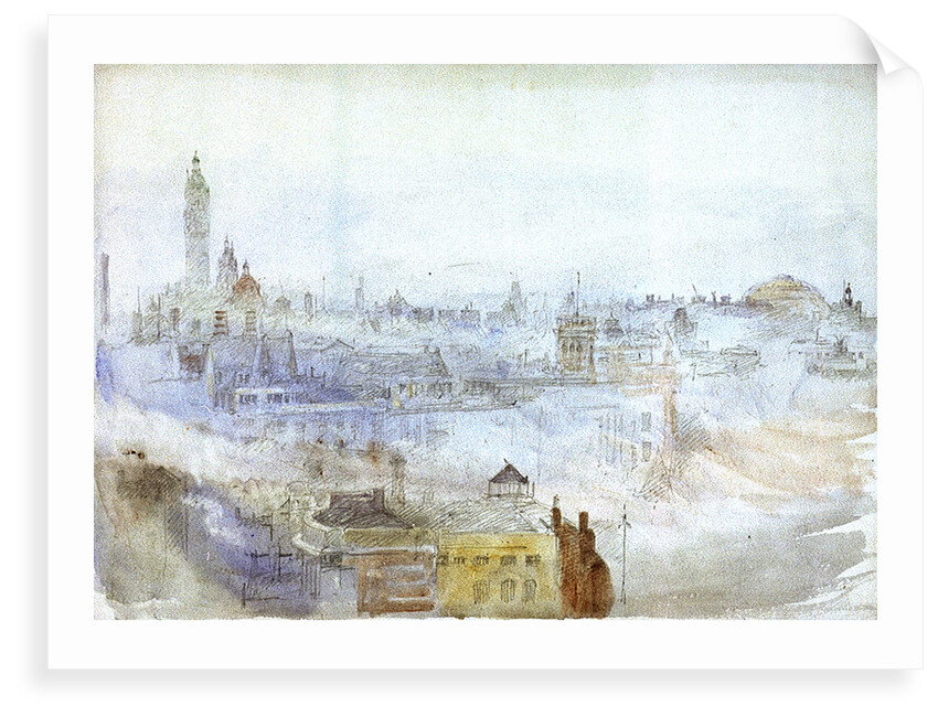 Roofs and chimneys by William Lionel Wyllie