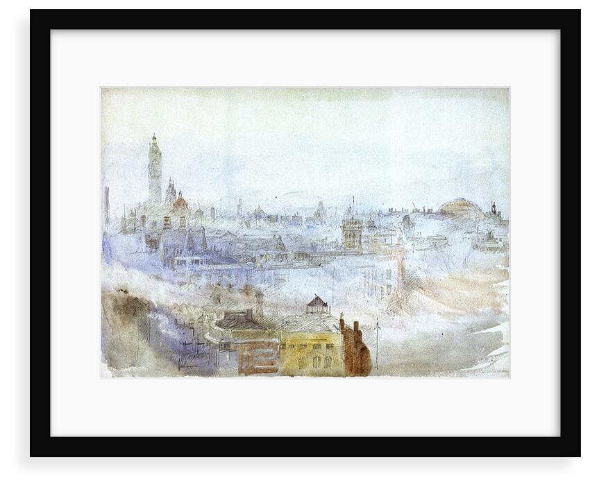 Roofs and chimneys by William Lionel Wyllie
