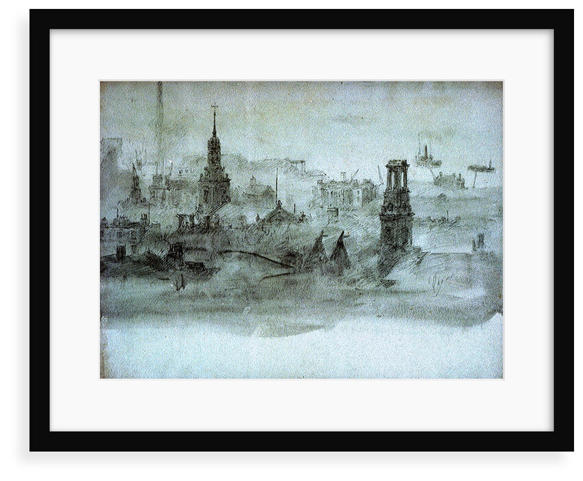 Spires and chimneys by William Lionel Wyllie