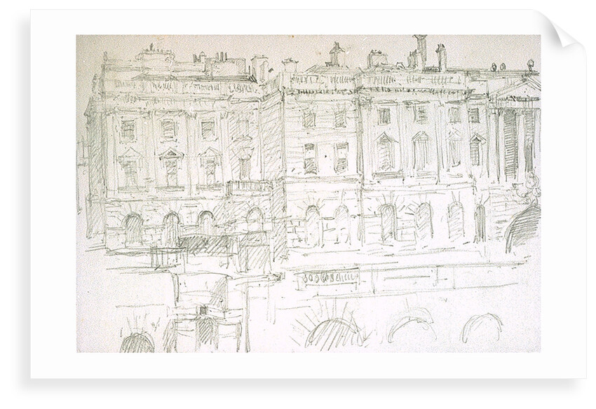 Somerset House by William Lionel Wyllie