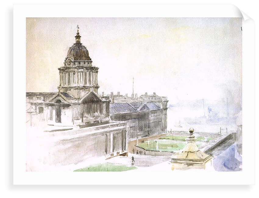 Greenwich (Royal Naval College) by William Lionel Wyllie