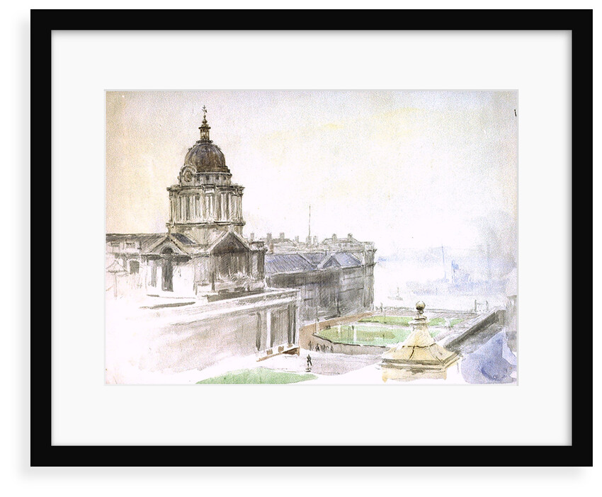 Greenwich (Royal Naval College) by William Lionel Wyllie