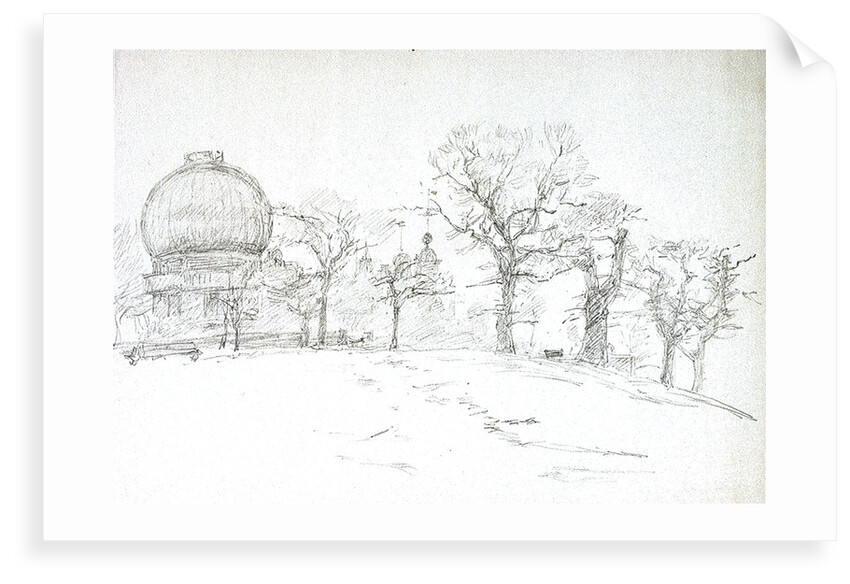 Greenwich (Royal Observatory) by William Lionel Wyllie