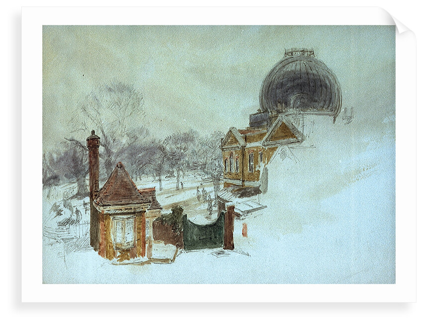 Greenwich Observatory by William Lionel Wyllie