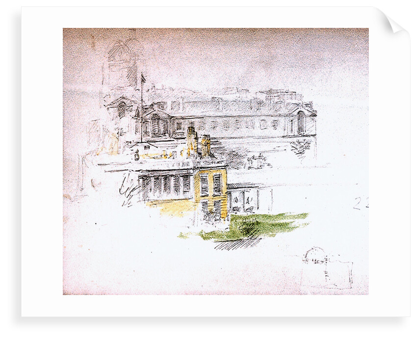 Greenwich (Queen's House and Royal Naval College) by William Lionel Wyllie
