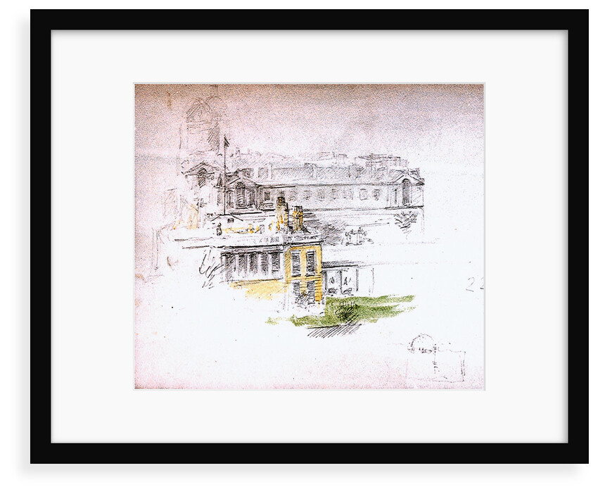 Greenwich (Queen's House and Royal Naval College) by William Lionel Wyllie