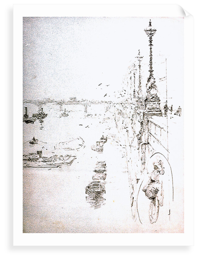 Embankment by William Lionel Wyllie