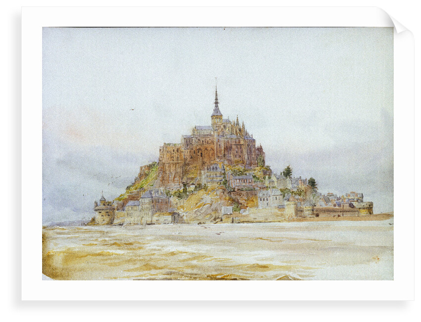 Mont St Michel by William Lionel Wyllie