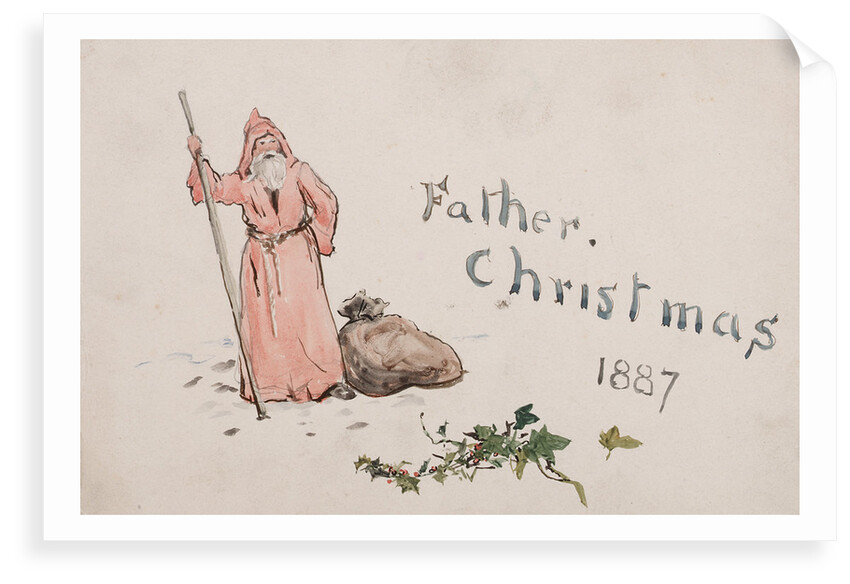 Father Christmas 1887 by William Lionel Wyllie