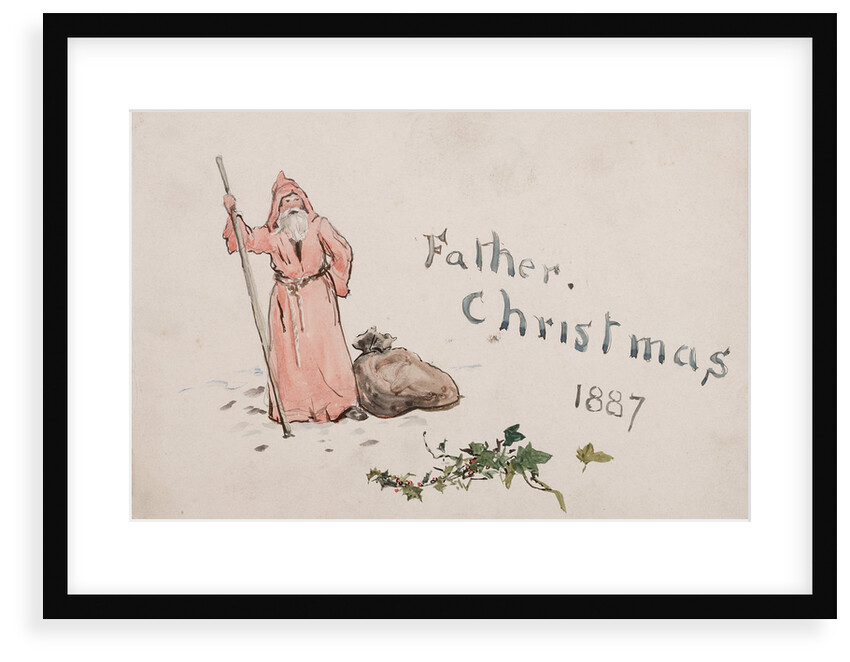 Father Christmas 1887 by William Lionel Wyllie
