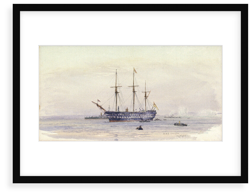 HMS 'Duncan' by William Lionel Wyllie