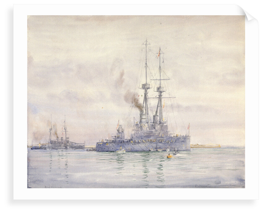 Agamemnon', 'St Vincent' by William Lionel Wyllie
