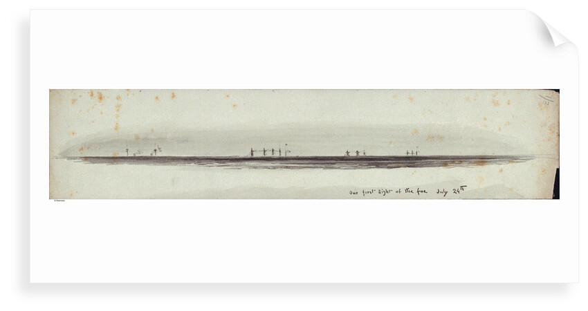 Our first sight of the foe July 24th by William Lionel Wyllie