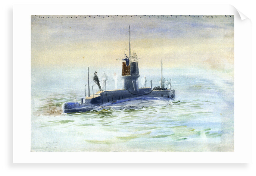 Submarine D7 by William Lionel Wyllie