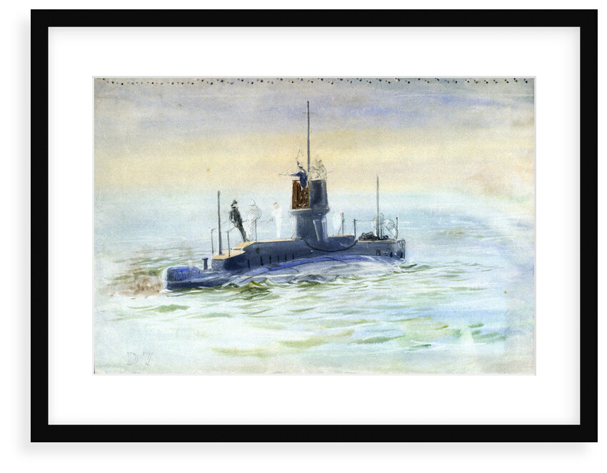 Submarine D7 by William Lionel Wyllie