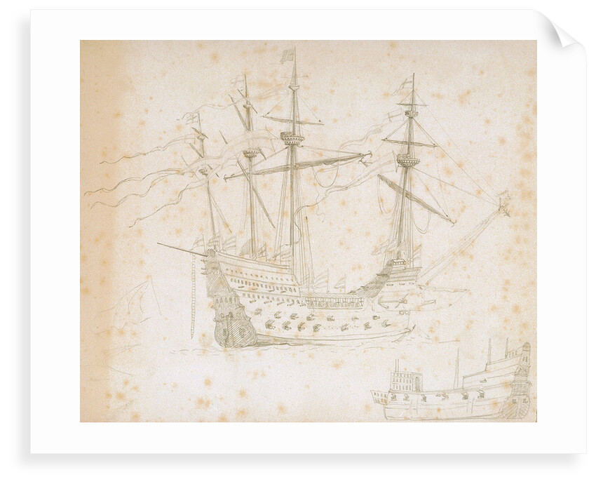 Portsmouth harbour by William Lionel Wyllie