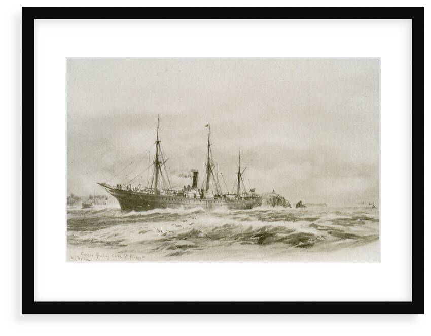 'Cuzco' rounding Cape St. Vincent by William Lionel Wyllie