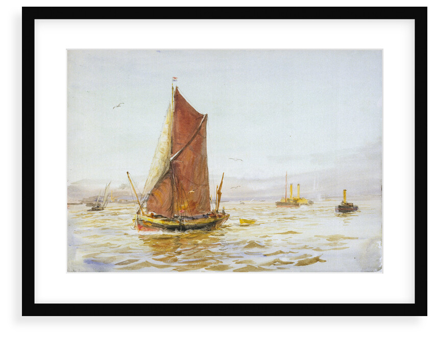 Barge by William Lionel Wyllie