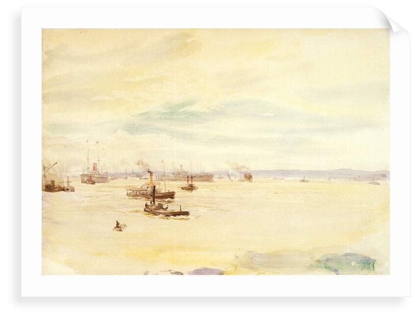 The river by William Lionel Wyllie