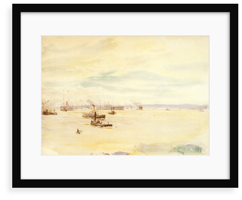 The river by William Lionel Wyllie